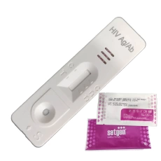 HIV ANTI-BODY ; ANTI-GEN 3-4 NƏSIL S/P (SETGEN) KART TEST  25 ed/qutu