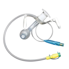 SUBGLOTTIC SUCTION TRACHEOSTOMY TUBE, WITH CUFF AND INNER CANNULA (N-7.5)