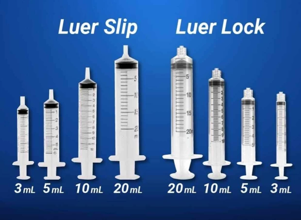 Luer-Lock və Luer-Slip Şprislər