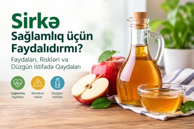 Sirkə Sağlamlıq üçün Faydalıdırmı? Faydaları, Riskləri və Düzgün İstifadə Qaydaları.  Alma Sirkəsi Arıqladırmı? Qan Şəkərinə, Həzmə və İştahaya Təsiri Haqqında Elmi Faktlar